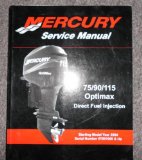 Mercury 75 90 115 Optimax Service Manual DFI OEM