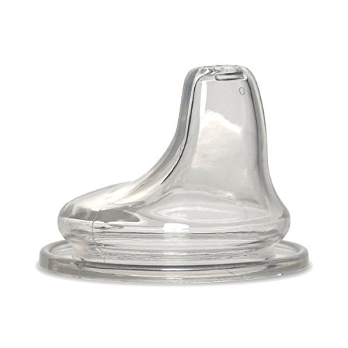 Book Cover NUK Replacement Silicone Spout, Clear, 1pk