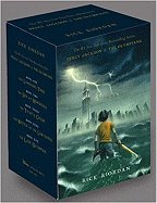Percy Jackson and the Olympians Hardcover Boxed Set (Percy Jackson & the Olympians) [Hardcover]