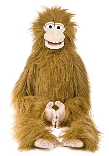 38" Silly Monkey, Wrap Around Waist, Ventriloquist Style Puppet
