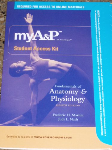Fundamentals of Anatomy & Physiology, 8th Edition Student Access Kit