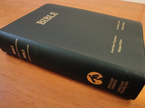Book Cover French English Bilingual Bible / Bible En Francais Courant - Good News Translation / Edition Bilingue