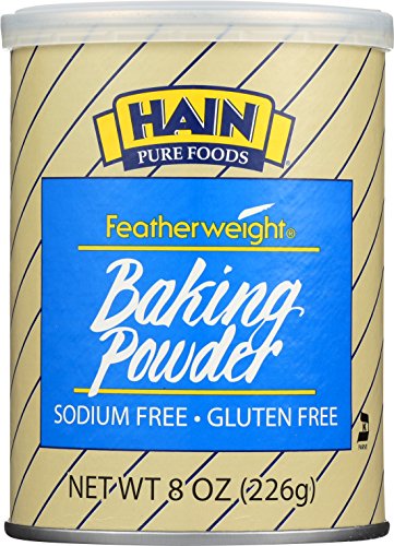Book Cover Hain Pure Foods Gluten-Free Featherweight Baking Powder, 8 oz.