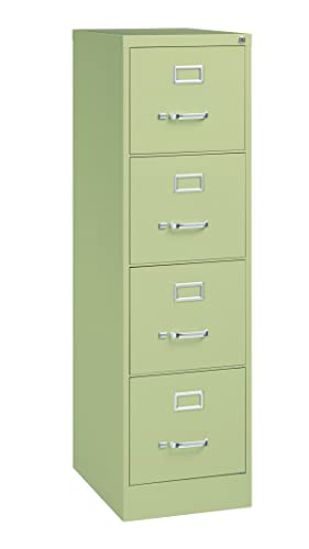 Space Solutions 22" Deep 4-Drawer Letter-Size Commercial Vertical File, Fully Assembled