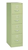 Space Solutions 22" Deep 4-Drawer Letter-Size Commercial Vertical File, Fully Assembled