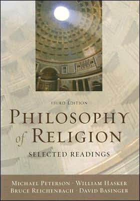 Book Cover Philosophy of Religion (text only) 3rd (Third) edition by M. Peterson,W. Hasker,B. Reichenbach,D. Basinger