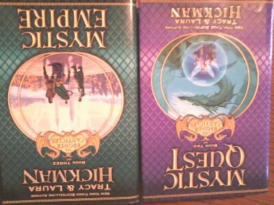 Book Cover DragonLance: Mystic Quest & Mystic Empire. (The Bronze Canticles, 2 & 3)