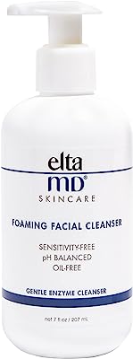 Book Cover EltaMD Foaming Facial Cleanser, Gentle, Oil-free, Paraben-free, Dermatologist-Recommended Enzyme and Amino Acid Face Wash 7.0 oz