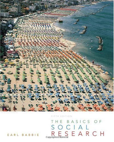 By Earl R. Babbie: The Basics of Social Research Fifth (5th) Edition