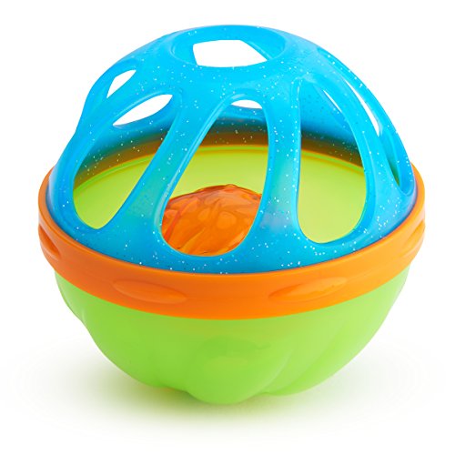 Munchkin Shakeâ€™n Strain Baby Bath Ball Bath Toy, Colors May Vary