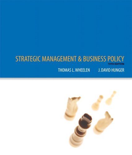 Strategic Management and Business Policy 10TH EDITION