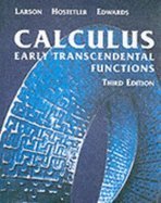 Calculus : Early Transcendental Functions - Text Only 3RD EDITION
