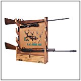 Build Your Own GUN RACK Wall Mounted San Angeo Style Pattern DIY PLANS; So Easy, Beginners Look Like Experts; PDF Download Version so you can get it NOW!