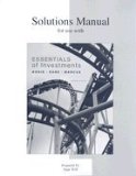 Essentials of Investment -Solution Manual 7TH EDITION