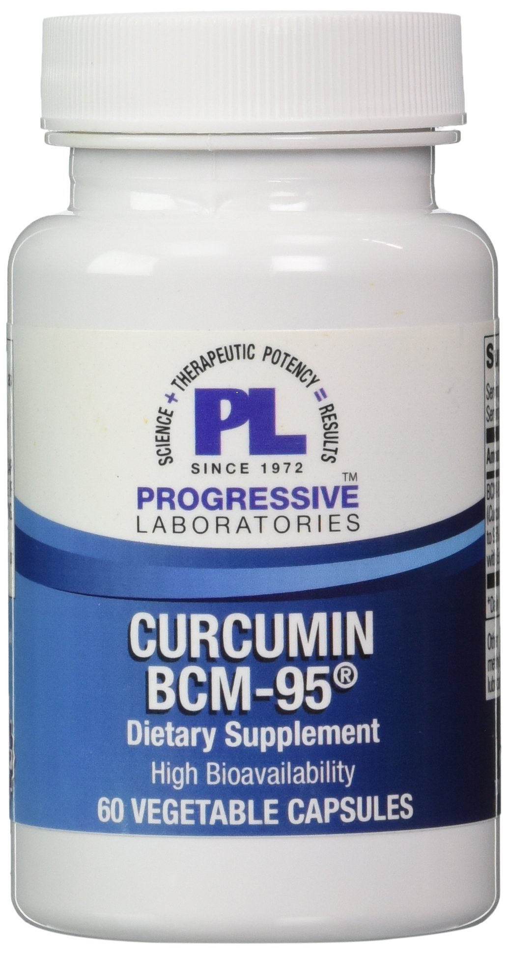 Book Cover Progressive Labs - Curcumin BCM-95 60 vcaps [Health and Beauty] Original Version