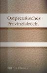 Ostpreu?isches Provinzialrecht