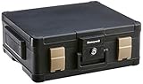 Honeywell 1104 Molded Fire/Water Chest 0.38 Cubic Feet, Black