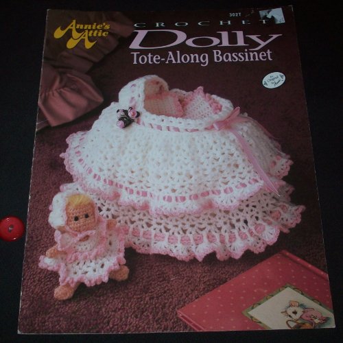 Crochet Dolly Tote-Along Bassinet (annie's attic)