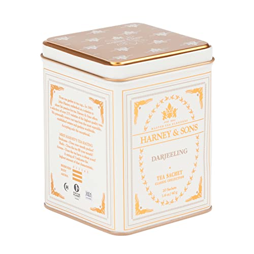 Harney & Sons, Darjeeling, 20 Tea Sachets, 1.4 oz (40 g)