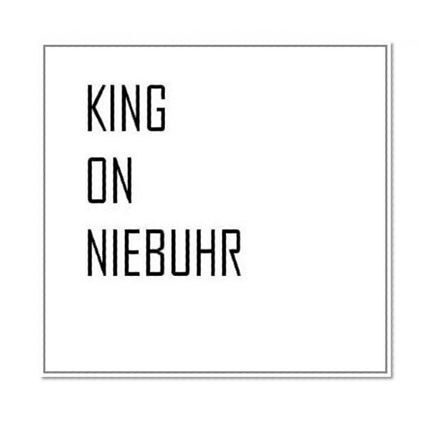King On Niebuhr