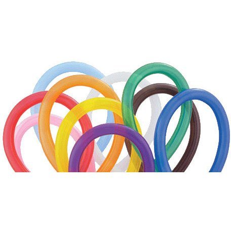Standard Assortment, best quality 260Q Latex Twisty Balloon，magic balloon，long balloon， 250 ct