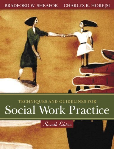 By Bradford W. Sheafor, Charles Horejsi: Techniques and Guidelines for Social Work Practice (7th Edition) Seventh (7th) Edition