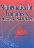 By Carl P. Simon, Lawrence E. Blume: Mathematics for Economists First (1st) Edition