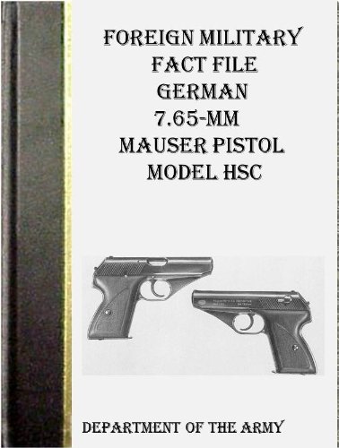 Foreign Military Fact File German 7.65-mm Mauser Pistol Model HSc