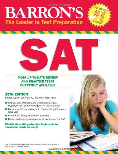 Barron's SAT (Barron's Sat (Book Only))