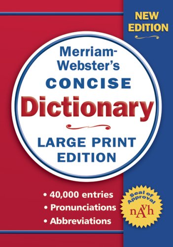 Merriam-webster's Concise Dictionary