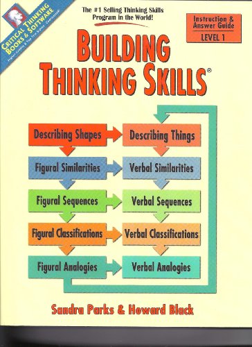 Building Thinking Skills Instruction and Answer Guide Level 1