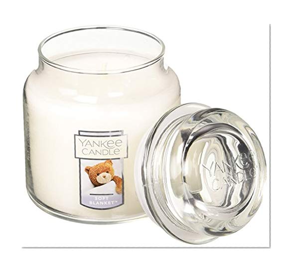 Yankee Candle bougie petite jarre, « Couverture douce »