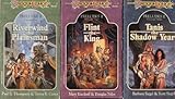 DragonLance Saga Preludes II 3 Volume Series - Riverwind the Plainsman; Flint the King; Tanis, the Shadow Years