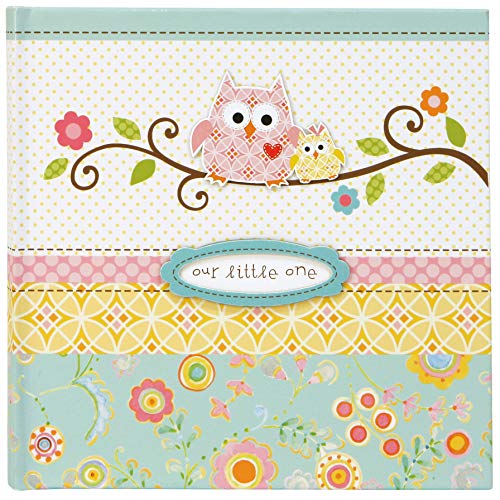 Book Cover C.R. Gibson Owl Calendar Pink Baby Milestone Stickers, 11'' W x 18'' H