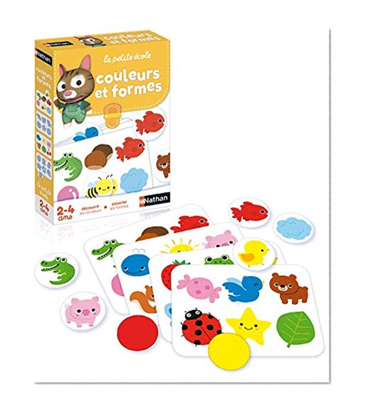 Nathan - 31402 - Jeu Educatif et Scientifique - Couleurs et Formes