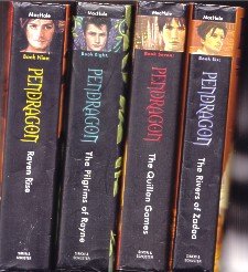 Pendragon Set (Books 6-9): The Rivers of Zadaa; The Quillan Games; The Pilgrims of Rayne; and Raven Rise (Pendragon: Journal of an Adventure Through Time and Space, Volumes 6-9)