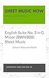 English Suite No. 3 in G Minor (BWV808)
