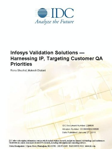 Infosys Validation Solutions  -  Harnessing IP, Targeting Customer QA Priorities