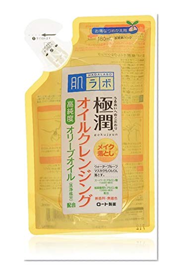 Book Cover ROHTO Hadalabo Gokujun Cleansing Oil Refill 180ml