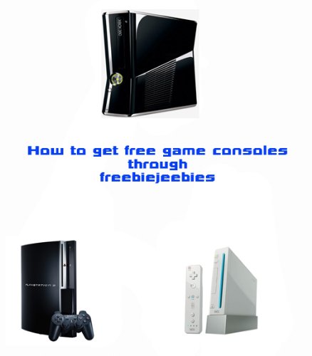 How to Get Free Game Consoles and More Through Freebiejeebies