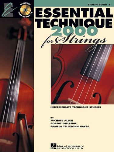 Essential Technique 2000 for Strings: Violin Book 3 (Includes Play-Along CD)