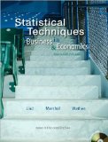 by Douglas Lind,by William Marchal,by Samuel Wathen Statistical Techniques in Business and Economics with Student CD(text only)[Hardcover]2009