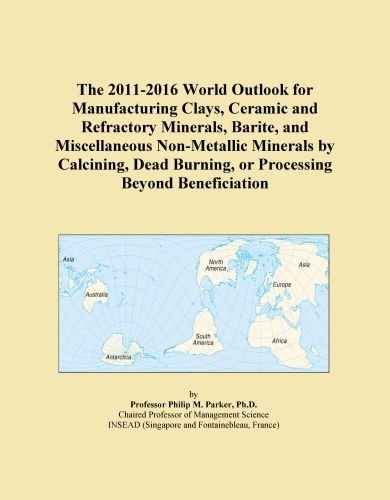 The 2011-2016 World Outlook for Manufacturing Clays, Ceramic and Refractory Minerals, Barite, and Miscellaneous Non-Metallic Minerals by Calcining, Dead Burning, or Processing Beyond Beneficiation