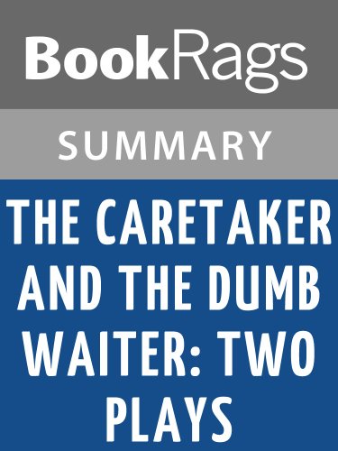 The Caretaker and the Dumb Waiter; Two Plays by Harold Pinter | Summary & Study Guide