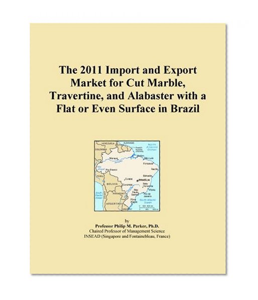 The 2011 Import and Export Market for Cut Marble, Travertine, and Alabaster with a Flat or Even Surface in Brazil