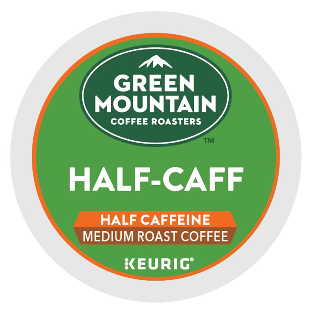 Book Cover Green Mountain Coffee Half-Caff 48 K-Cups for Keurig Brewers (Packaging May Vary)