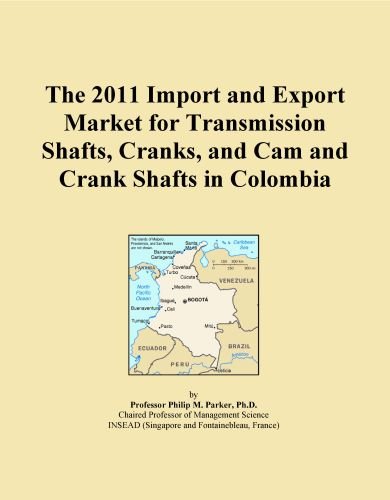 The 2011 Import and Export Market for Transmission Shafts, Cranks, and Cam and Crank Shafts in Colombia