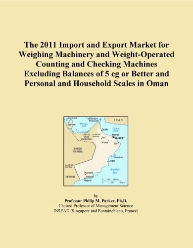 The 2011 Import and Export Market for Weighing Machinery and Weight-Operated Counting and Checking Machines Excluding Balances of 5 cg or Better and Personal and Household Scales in Oman