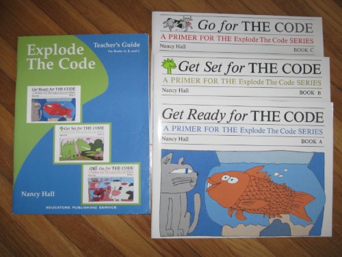 Explode the Code Primer Book Set (A,b,c.teacher Guide)