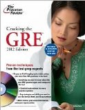 Cracking the GRE with DVD, 2011 Edition Publisher: Princeton Review